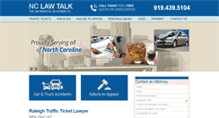 Desktop Screenshot of nclawtalk.com