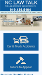 Mobile Screenshot of nclawtalk.com